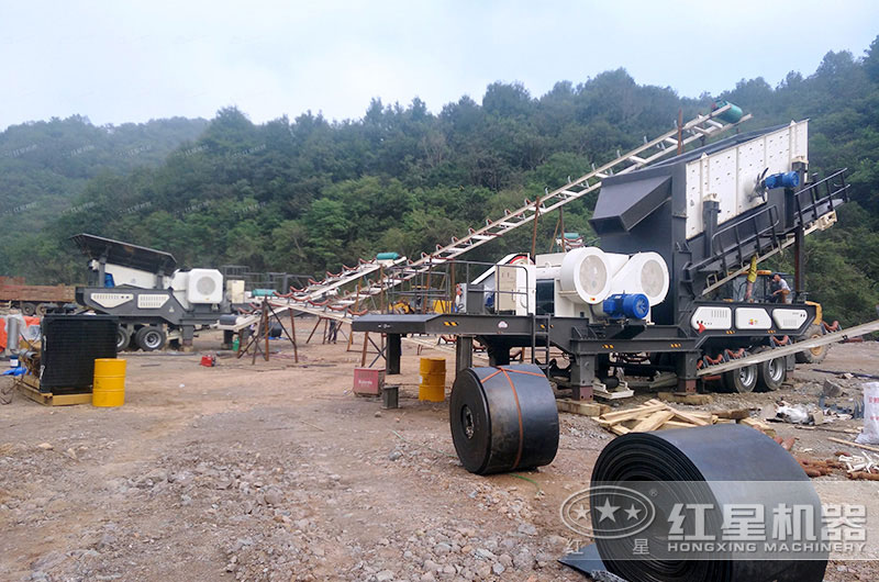 環(huán)保節(jié)能的小型流動制砂機(jī)